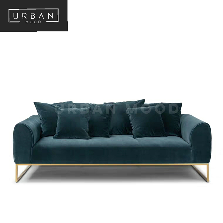 MILLS Modern Velvet Sofa