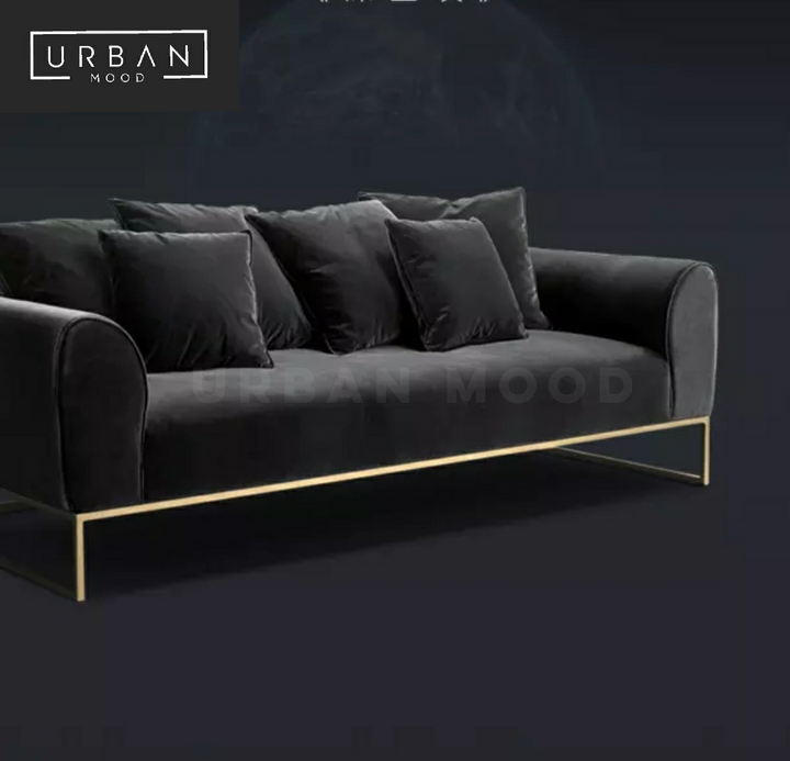 MILLS Modern Velvet Sofa