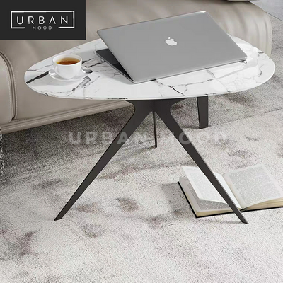 MAIDEN Contemporary Marble Side Table