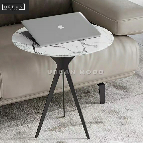 NIGEL Contemporary Marble Side Table