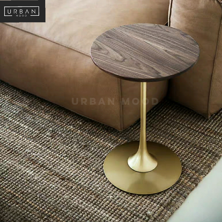 LUKA Minimalist Wood Side Table