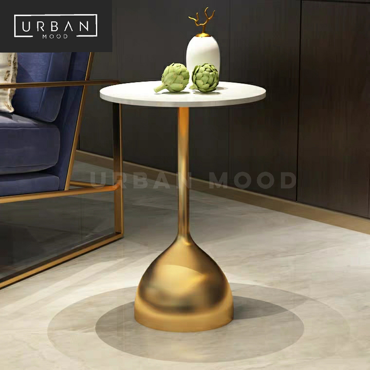 BELL Minimalist Marble Side Table