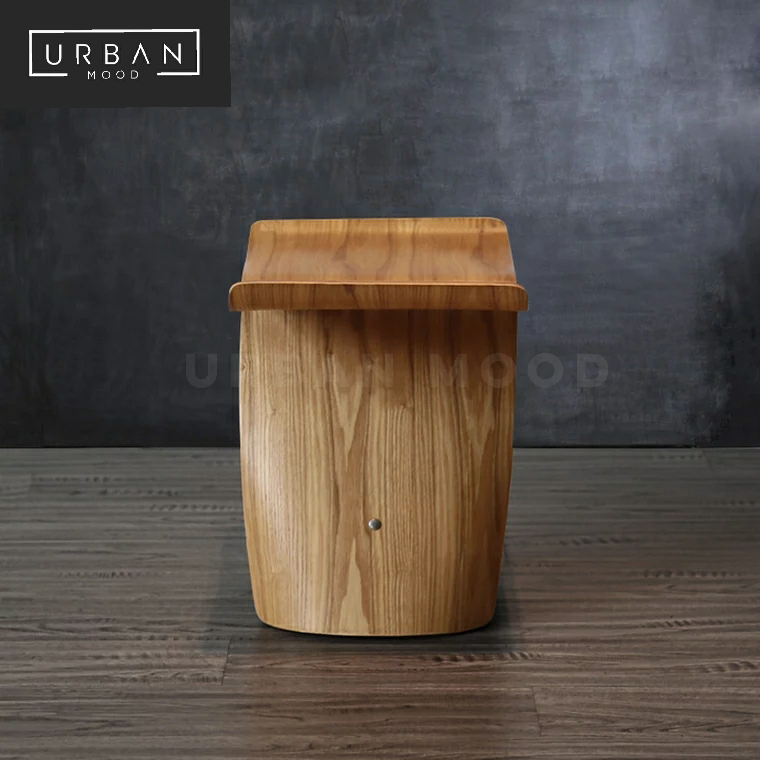 WALSH Solid Wood Butterfly Stool