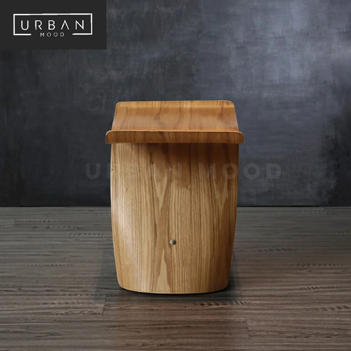 WALSH Solid Wood Butterfly Stool