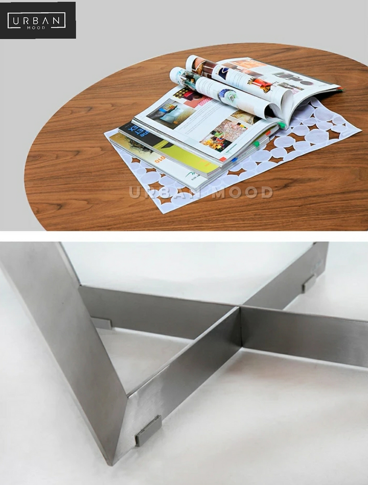 BOWMAN Round Nesting Coffee Tables