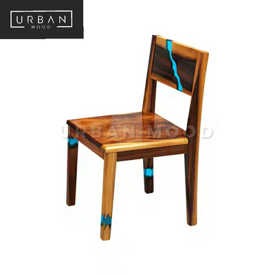 NILE Designer Epoxy Resin Dining Chair