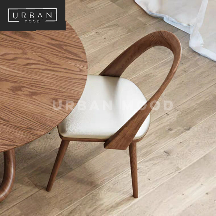 YUKON Postmodern Solid Wood Dining Chair