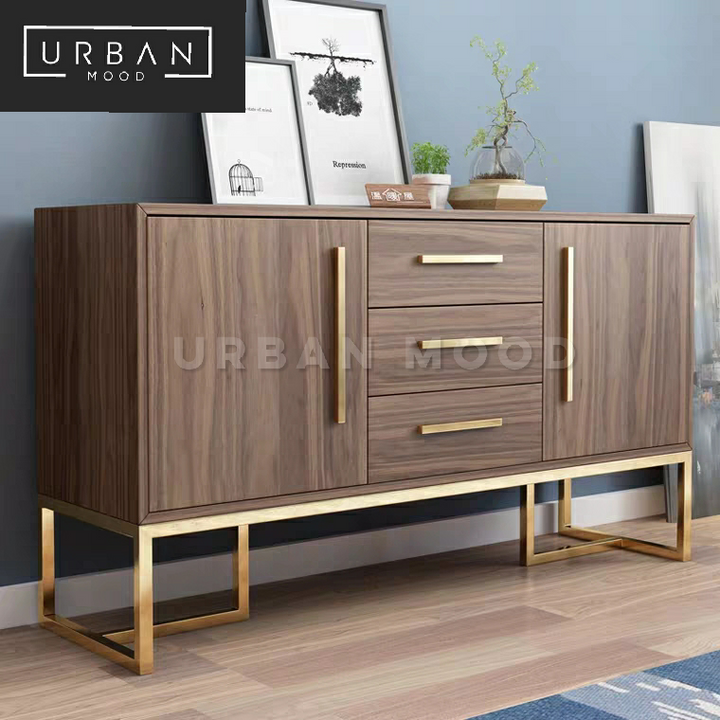 HARDING Contempory Walnut Sideboard