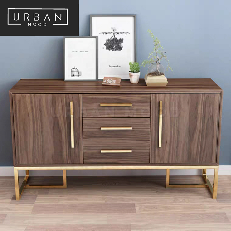 HARDING Contempory Walnut Sideboard