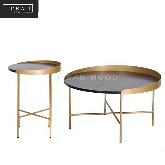 POLAND Minimalist Round Nesting Coffee Tables