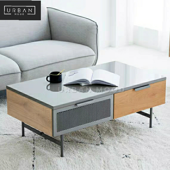 HUB Industrial Metal Coffee Table