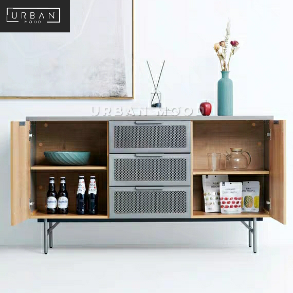 HUB Industrial Metal Sideboard