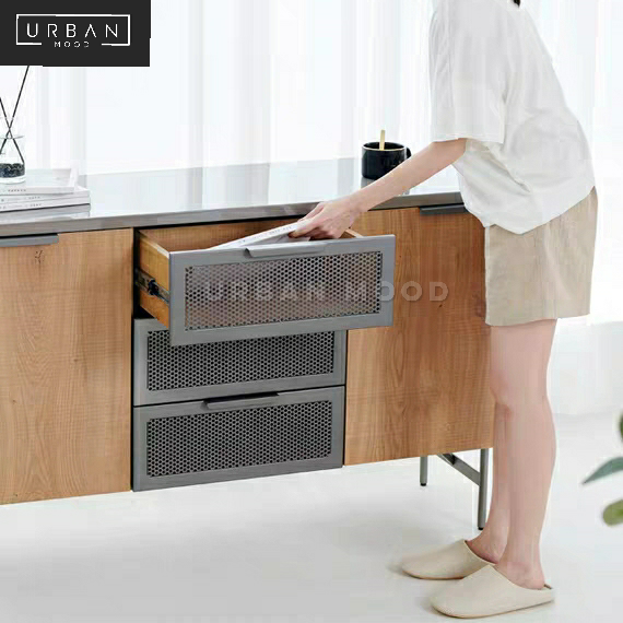 HUB Industrial Metal Sideboard