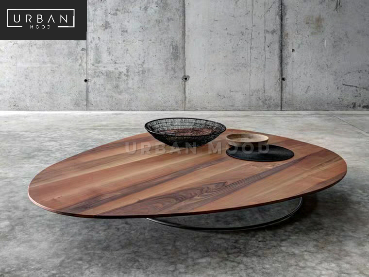 SPUR Postmodern Walnut Coffee Table