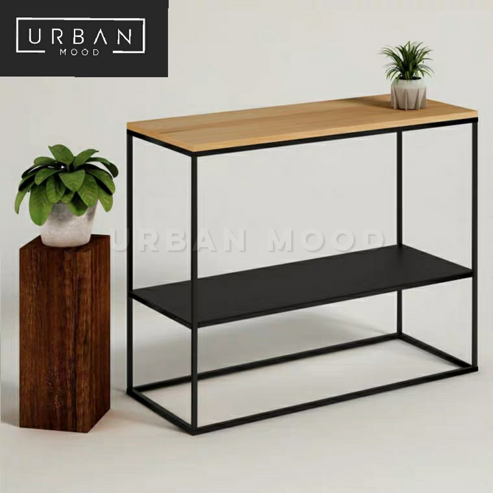 STAN Industrial Metal Hallway Console