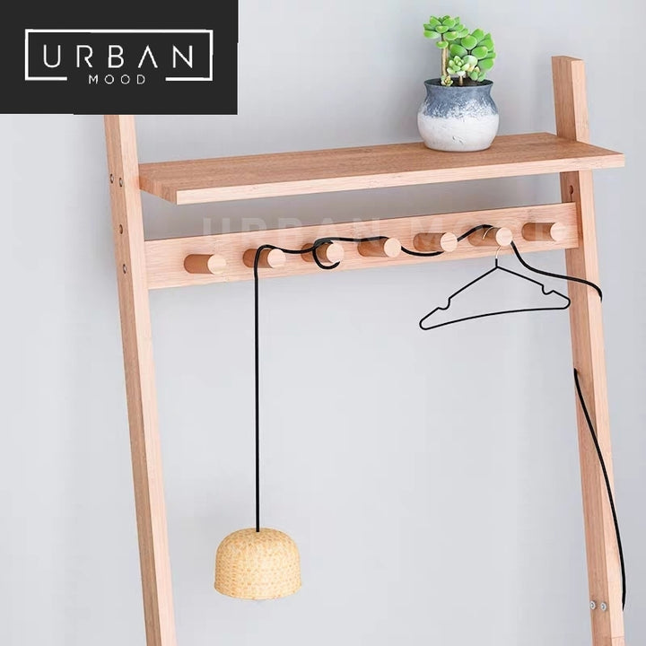 MIGUEL Rustic Bedside Table Rack