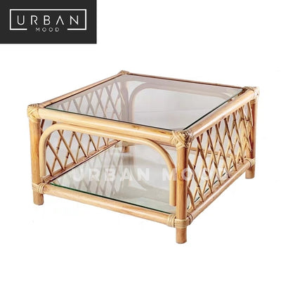 ROUGE Rattan Accent Coffee Table
