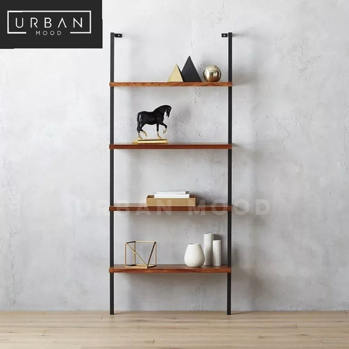 HARBOR Modern Industrial Ladder Display Shelf