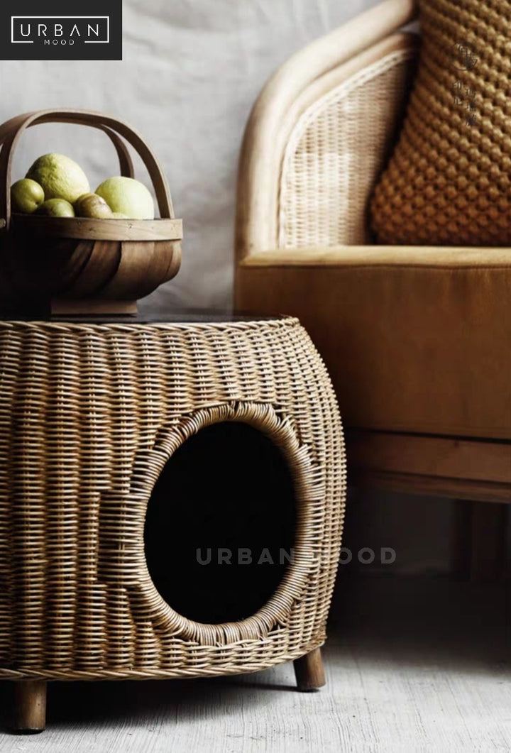 THISTLE Rattan Accent Coffee Table