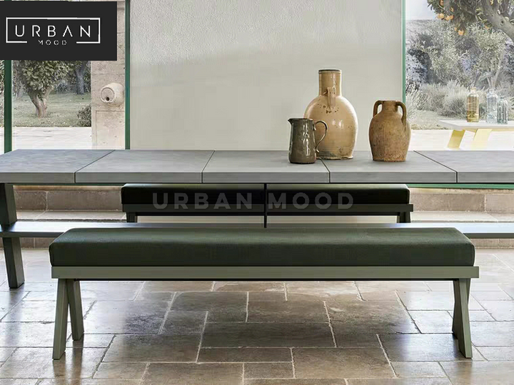 MINSK Modern Industrial Dining Bench