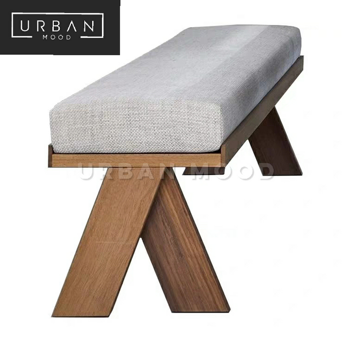 MINSK Modern Industrial Dining Bench