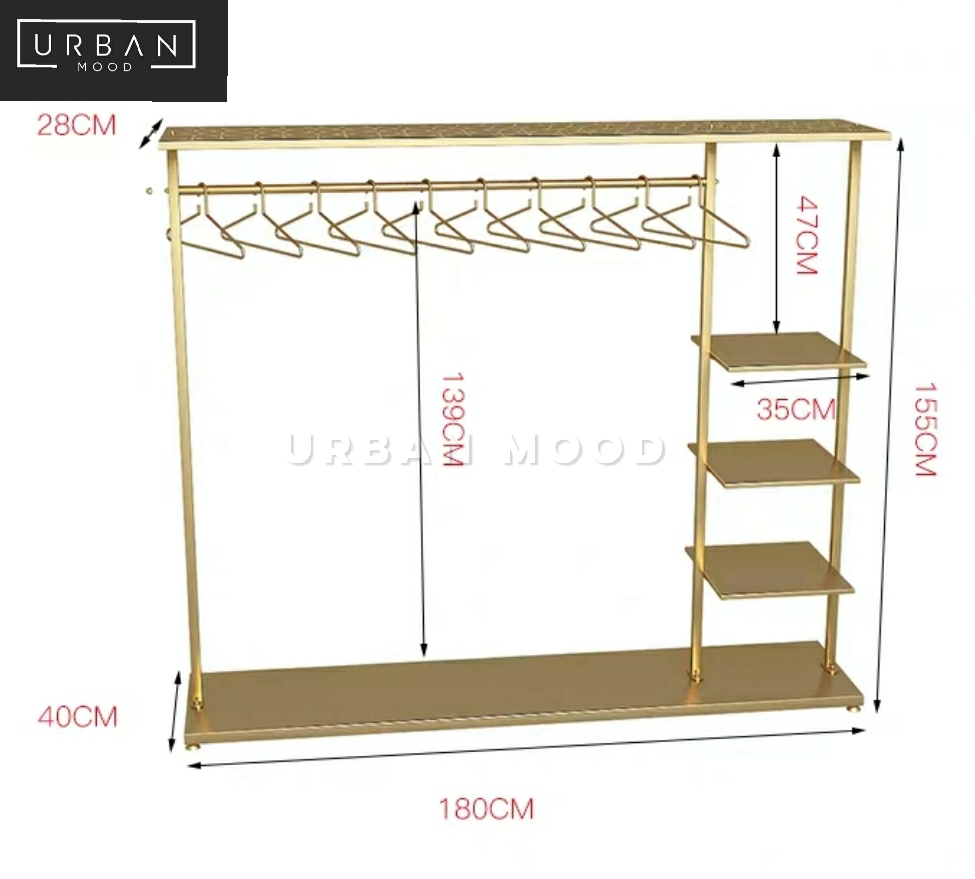 REVERIE Minimalist Open Concept Wardrobe