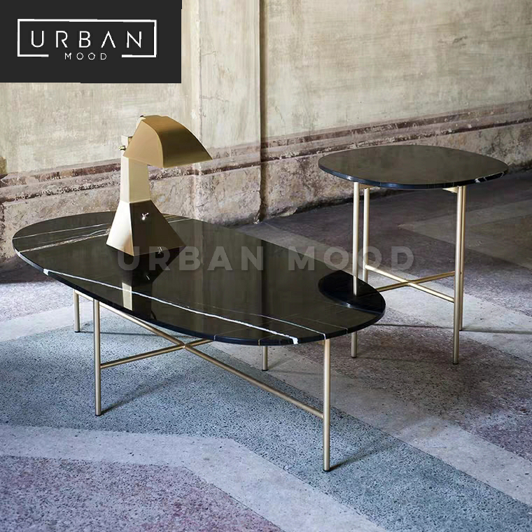 DULCET Luxury Marble Coffee Table