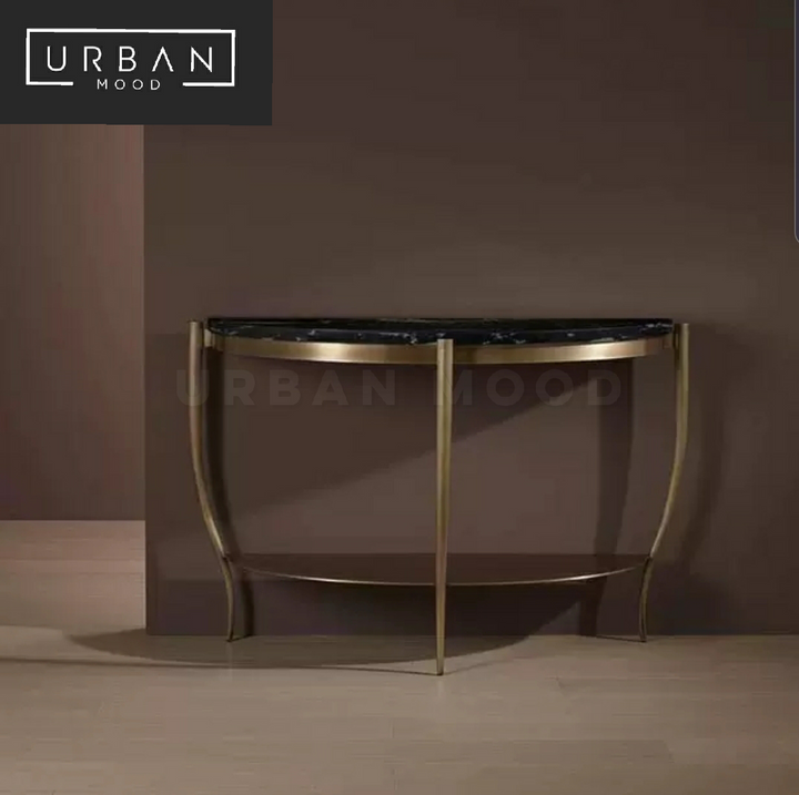 SHANG Postmodern Marble Hallway Console