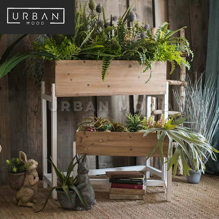 POPLAR Rustic Solid Wood Planter – Urban Mood