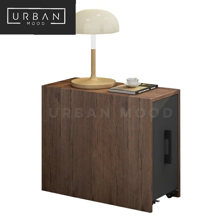 MUSTER Rustic Side Table Shelf – Urban Mood