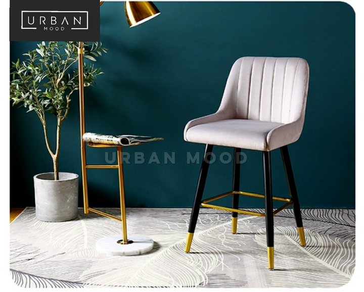 RELISH Classic Velvet Bar Chair