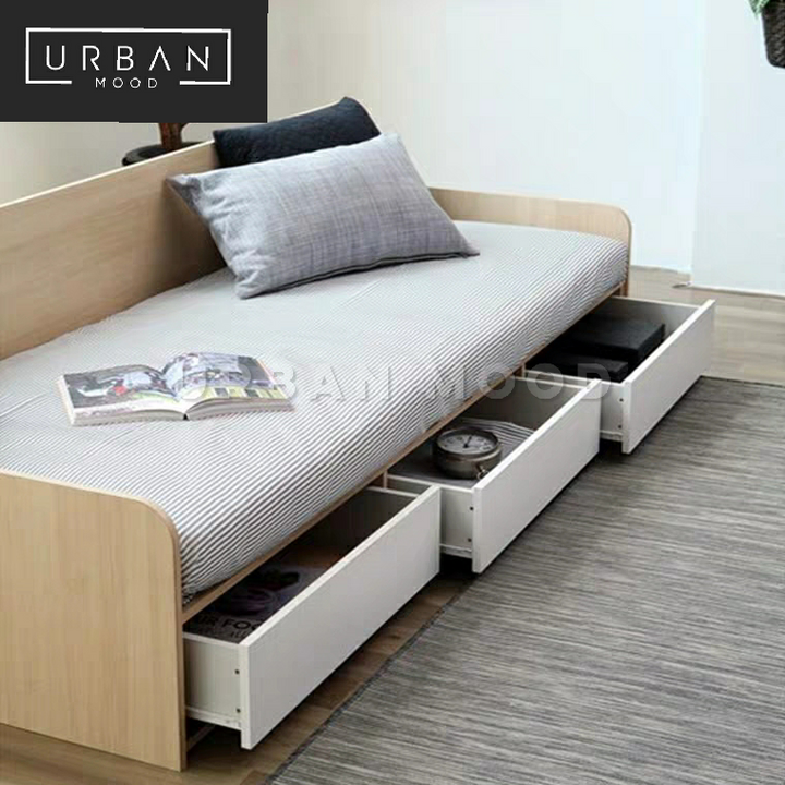 HABITAT Scandinavian Storage Bed