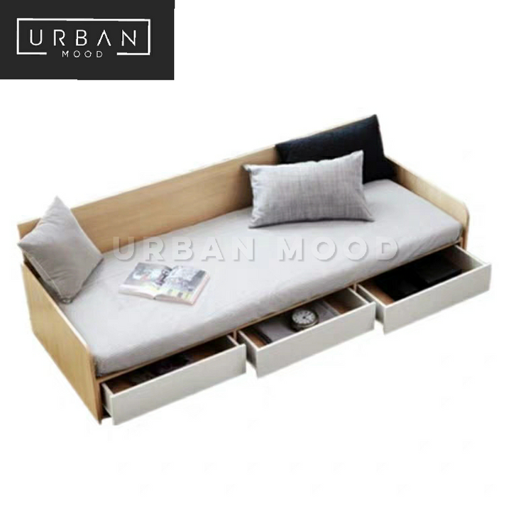 HABITAT Scandinavian Storage Bed