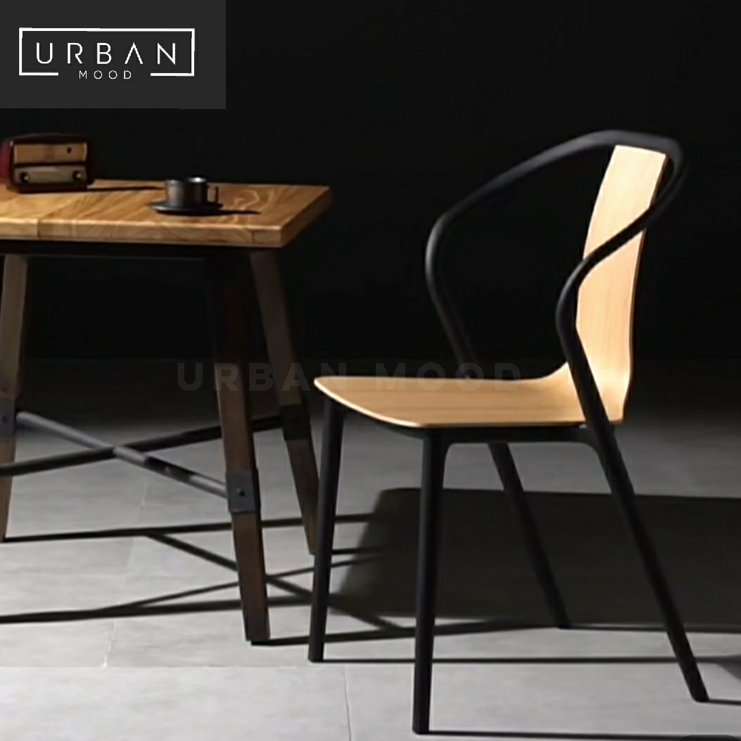 LOUIS Modern Industrial Dining Chair