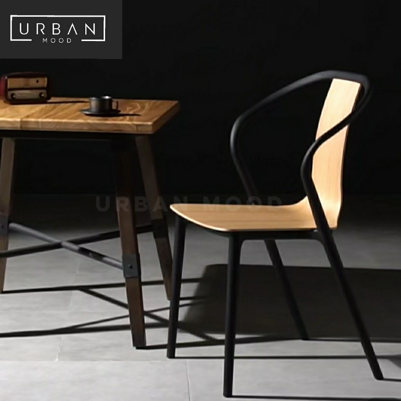LOUIS Modern Industrial Dining Chair