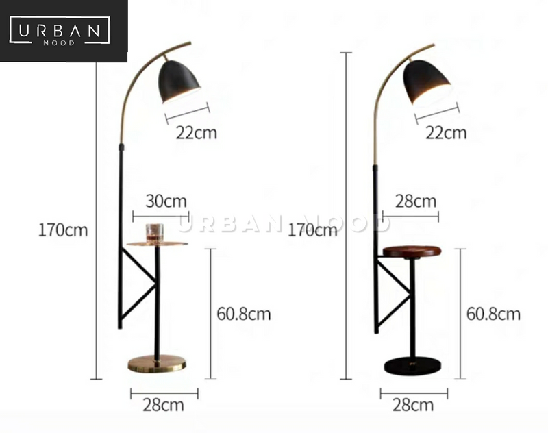 VERGE Modern Side Table Lamp
