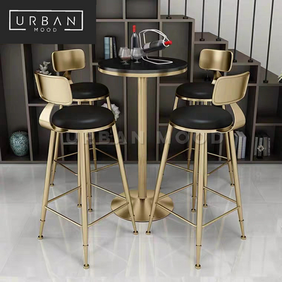NOVA Modern Marble Bar Table & Chairs