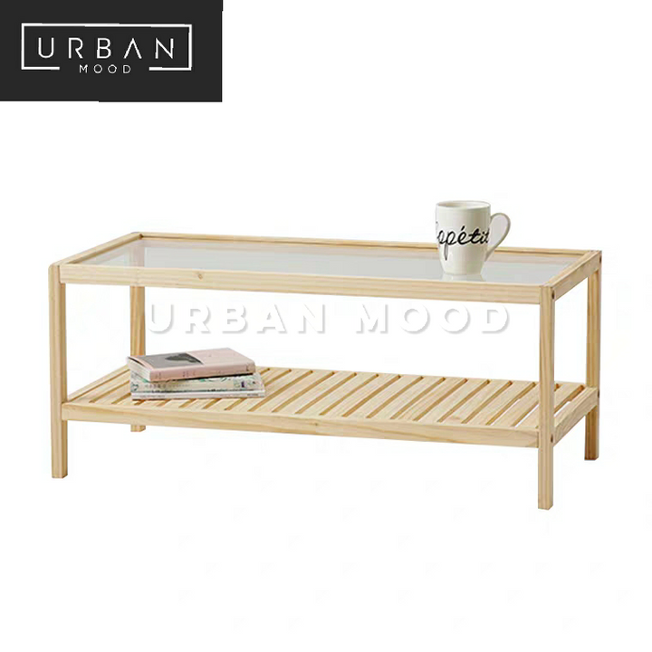 PETE Scandinavian Crate Coffee Table