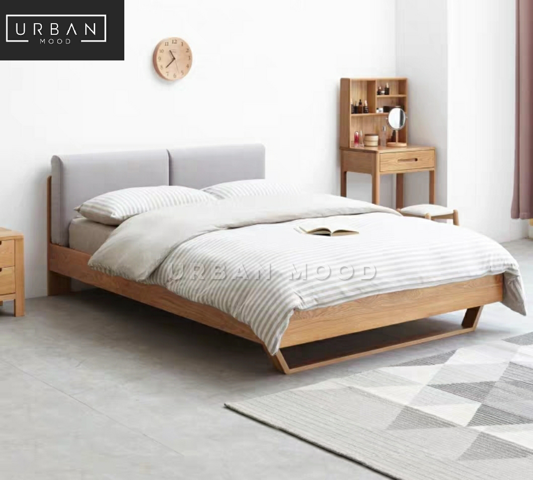 EDRIC Scandinavian Solid Wood Bedframe