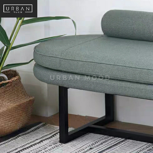 PELICAN Modern Fabric Ottoman