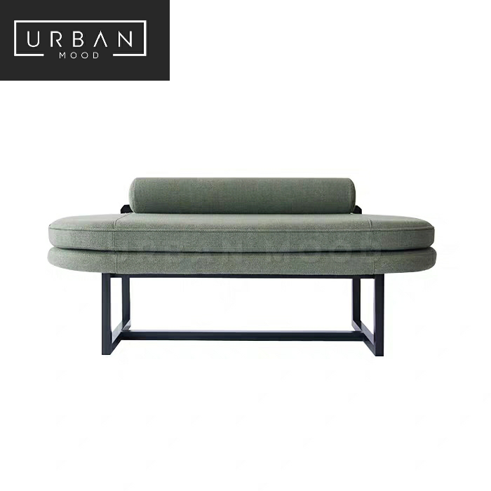 PELICAN Modern Fabric Ottoman