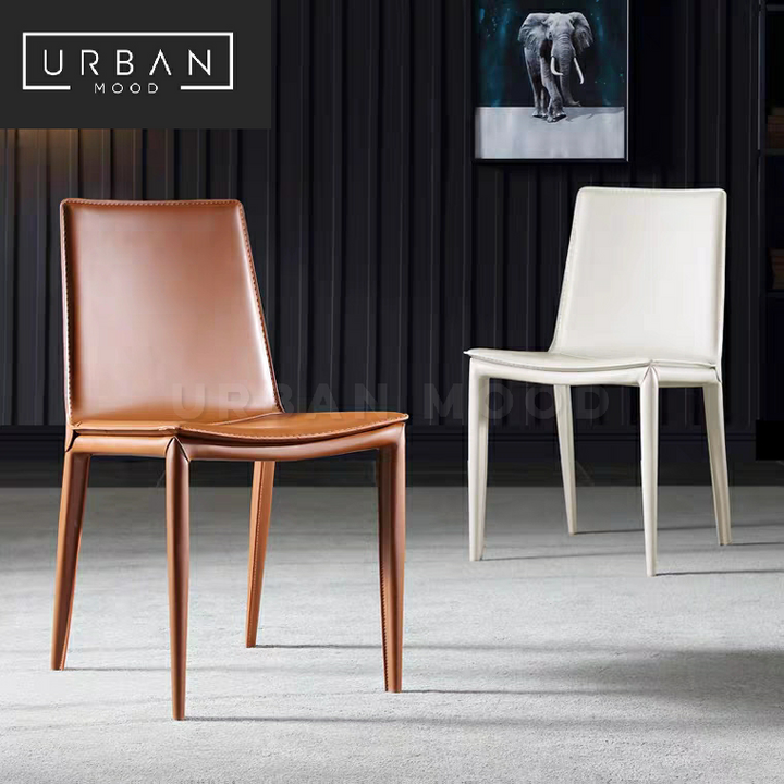 CARBON Modern Faux Leather Dining Chair