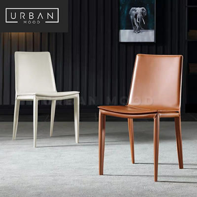 CARBON Modern Faux Leather Dining Chair