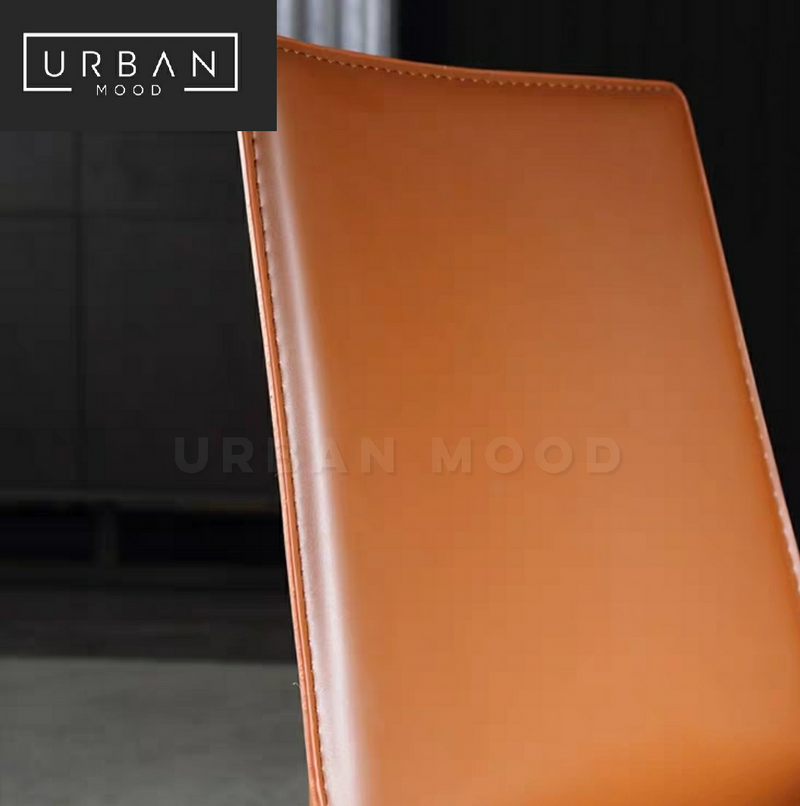 CARBON Modern Faux Leather Dining Chair
