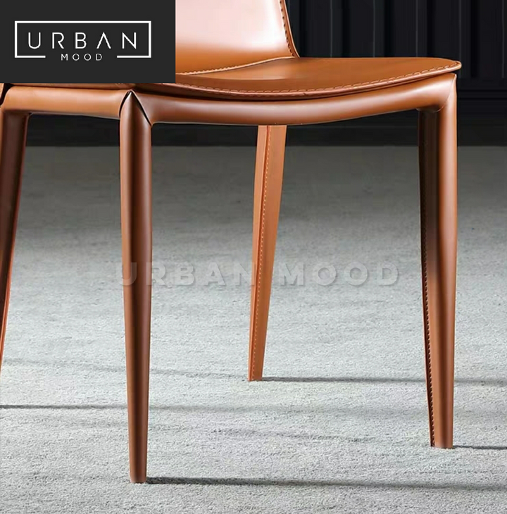 CARBON Modern Faux Leather Dining Chair