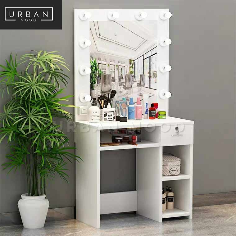 MOULIN Hollywood Spotlight Dressing Table