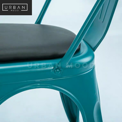 AEGEAN Industrial Tolix Metal Dining Chair