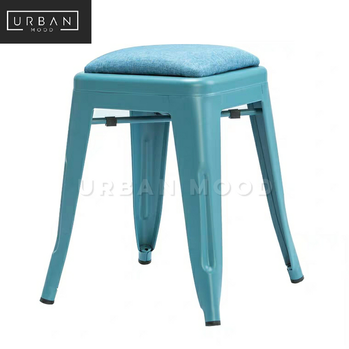 AEGEAN Industrial Tolix Dining Stool