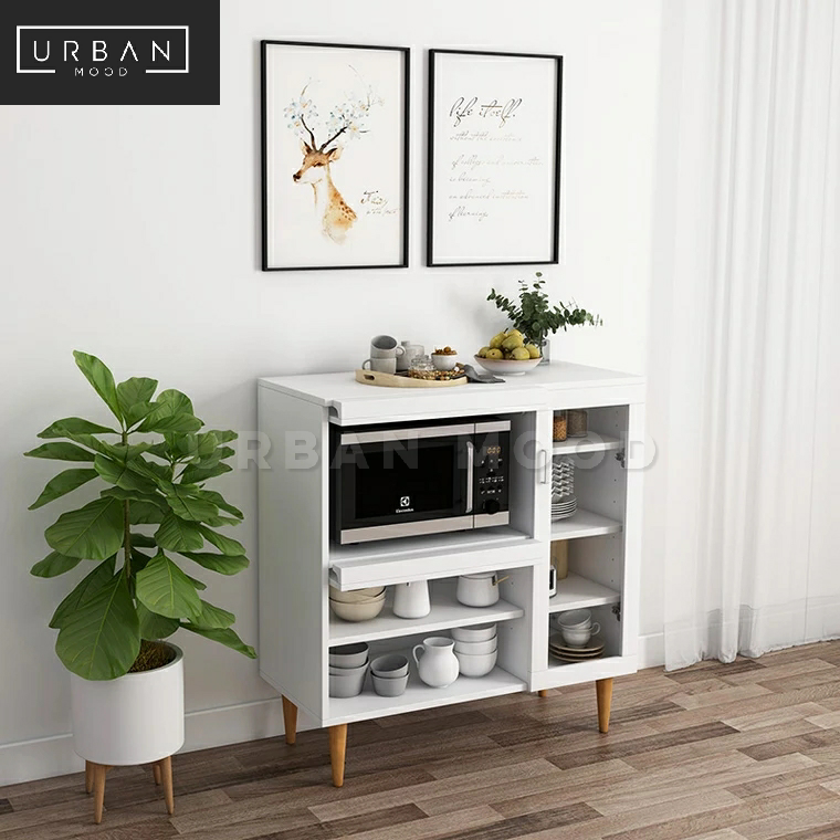 PROVINCE Modern Flip Top Sideboard