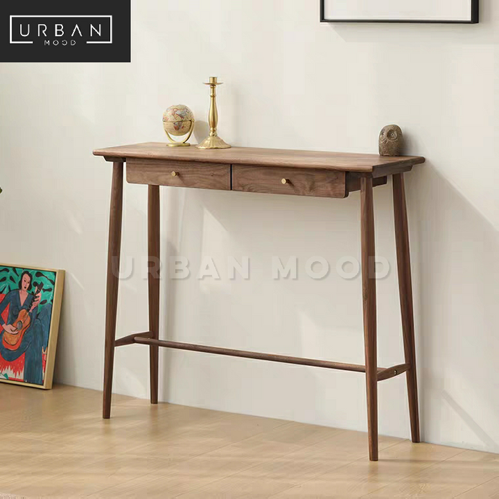 DENDRA Rustic Hallway Console